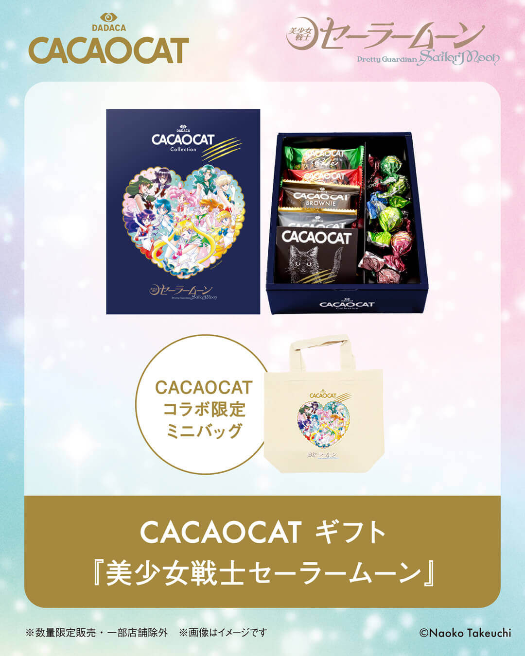 CACAOCAT×美少女戦士セーラームーンの『CACAOCAT ギフト『美少女戦士セーラームーン』』