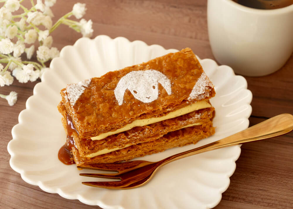 プティ・シェーヴル北海道の『やぎミルクのキャラメルミルフィーユ』