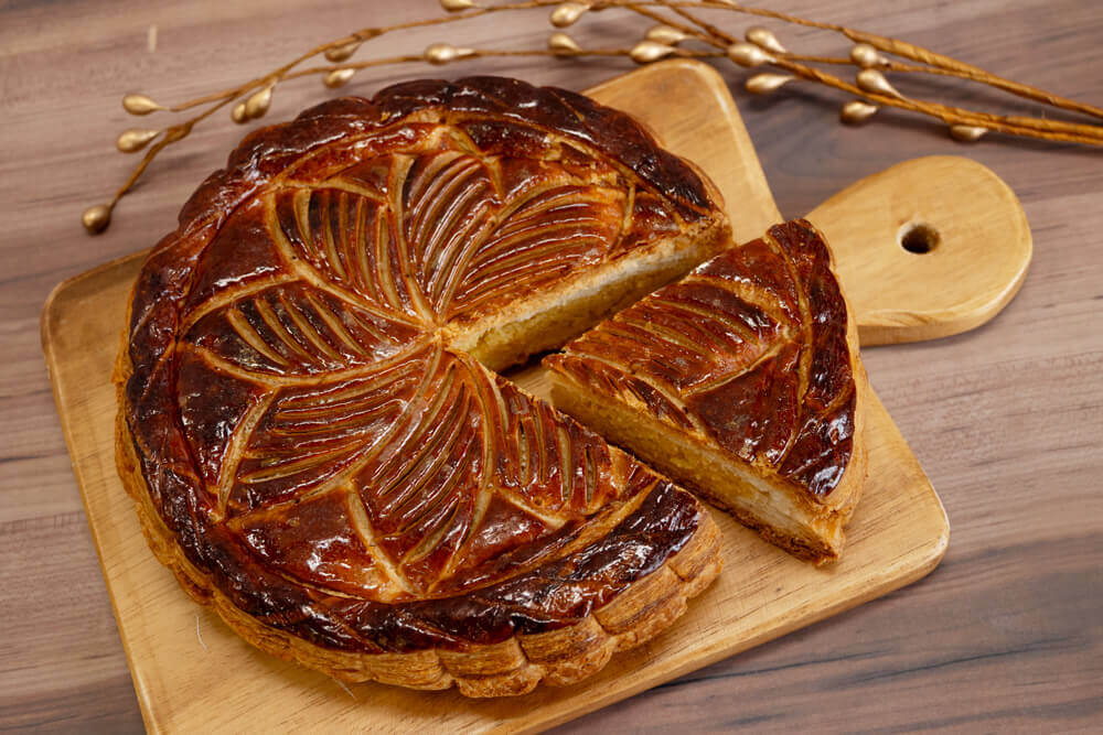 プティ・シェーヴル北海道の『ガレット・デ・ロワ』