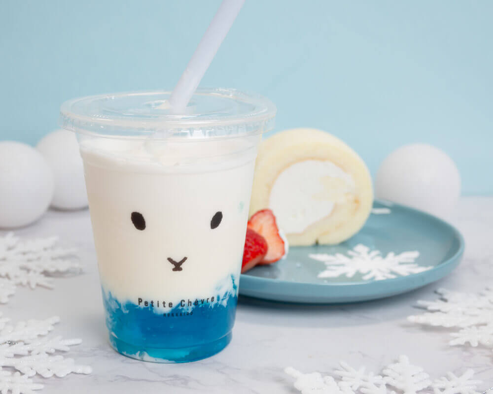 プティ・シェーヴル北海道の『雪ミクデザートプレート』