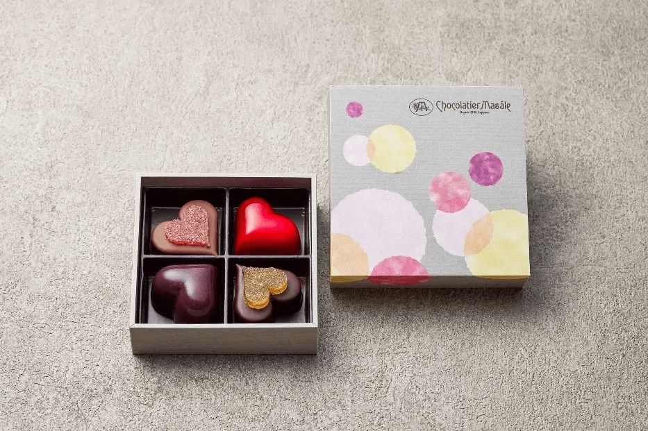 ショコラティエ マサールの『テロワール北海道』果実のハーモニー 4個入