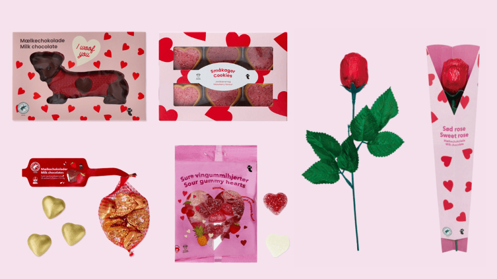 Flying Tiger Copenhagen(フライングタイガー)のバレンタイン2026キャンペーン(フードアイテム)