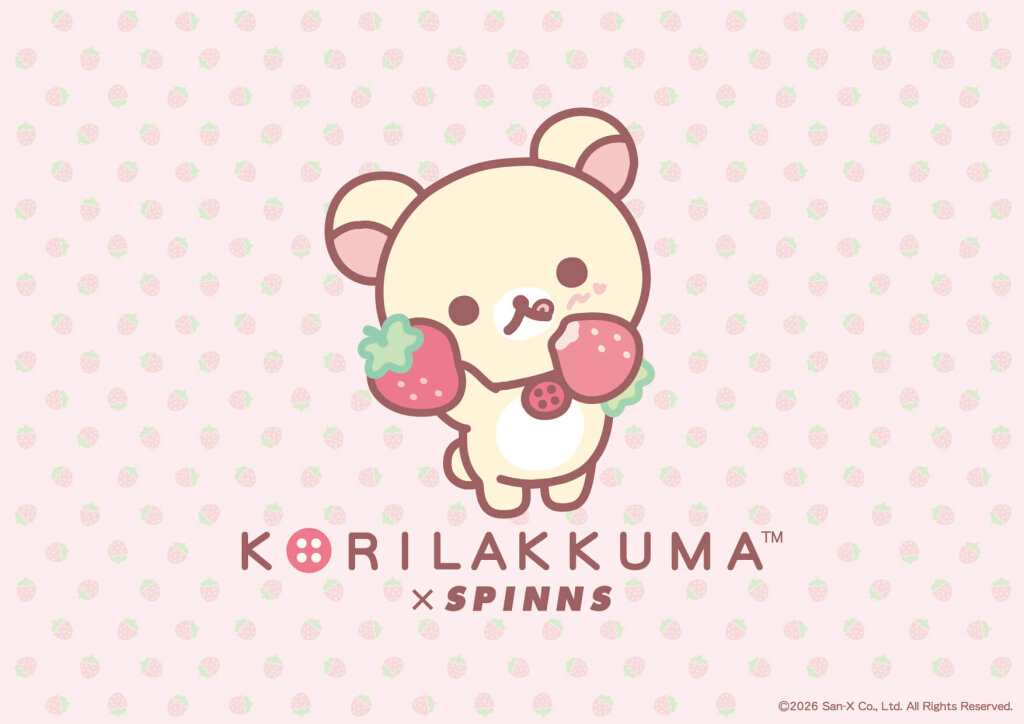 SPINNS-「コリラックマ」とのコラボレーションアイテム