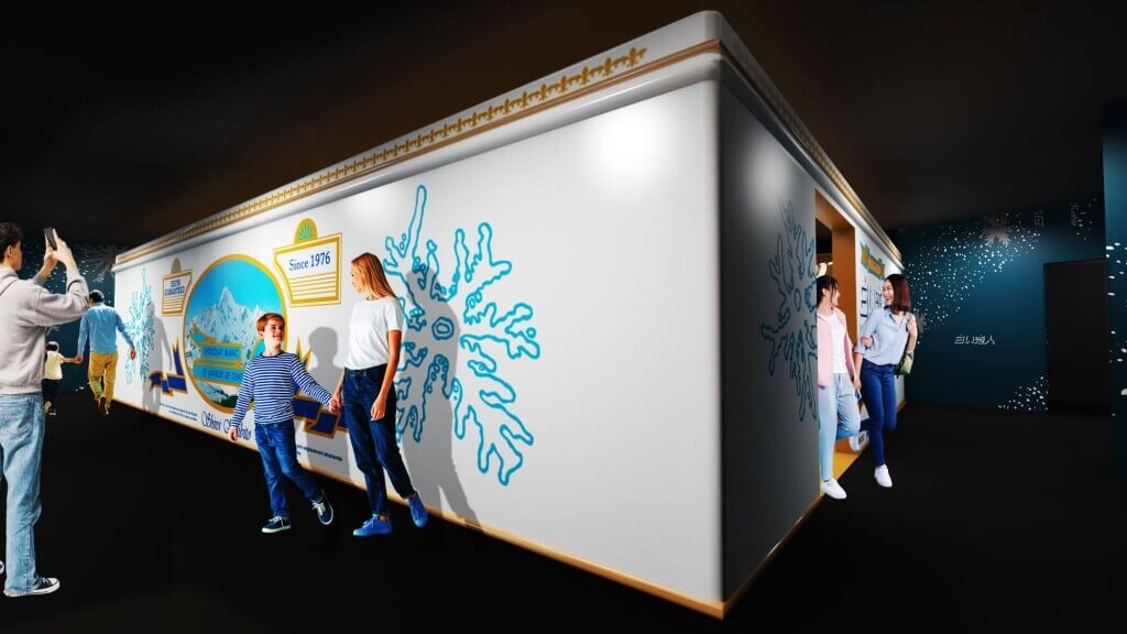 チョコトピアファクトリー改修工事-リニューアル後のコンテンツ『白い恋人ビックボックス』