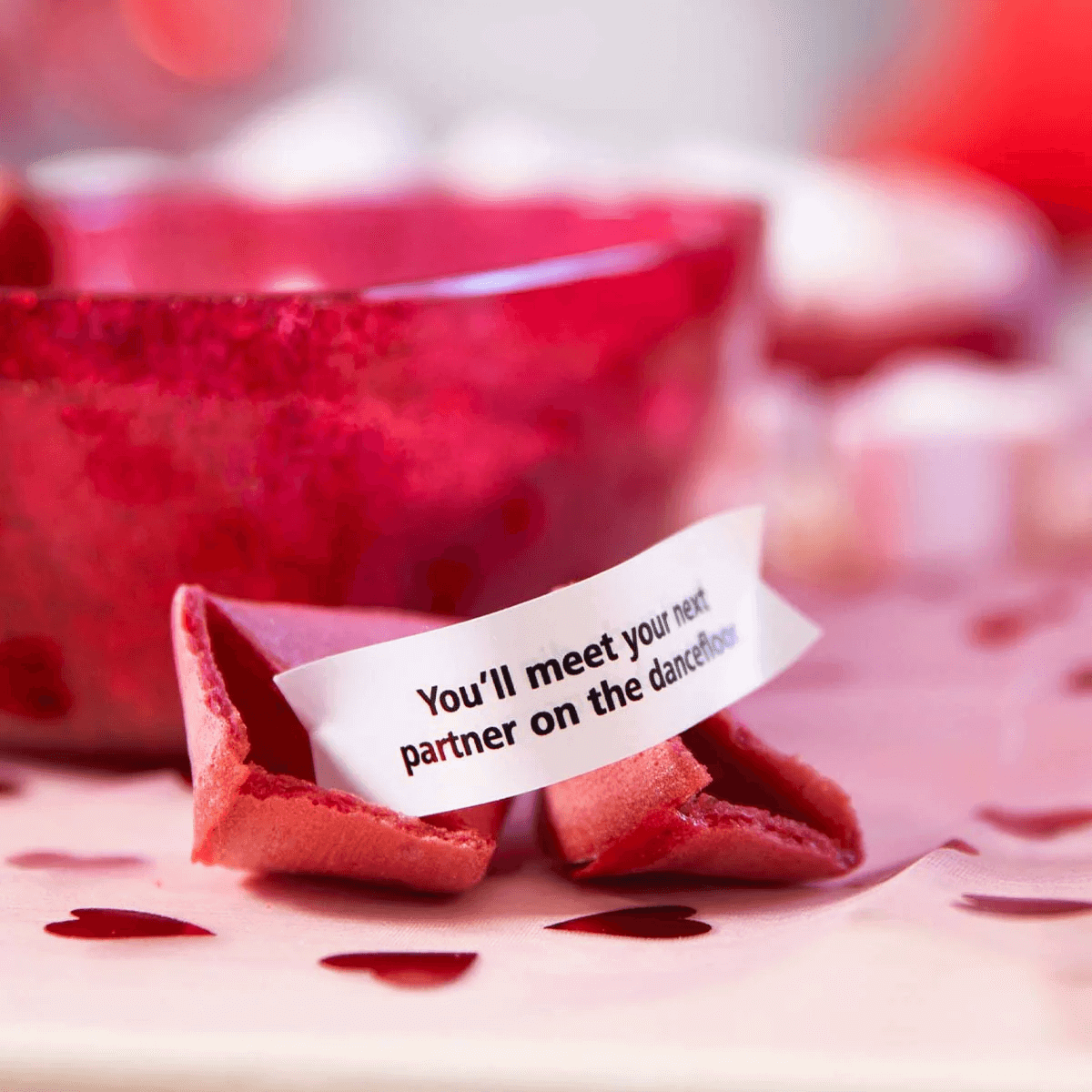 Flying Tiger Copenhagen(フライングタイガー)のバレンタイン2026『フォーチュンクッキー（10個入・個包装）』