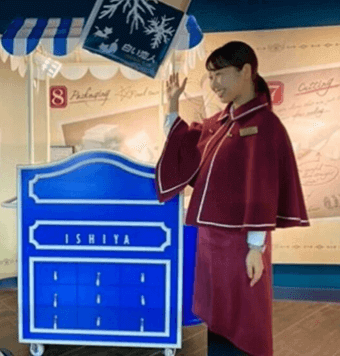 チョコトピアファクトリー改修工事-改修工事期間中のコンテンツ『コンシェルジュ案内』