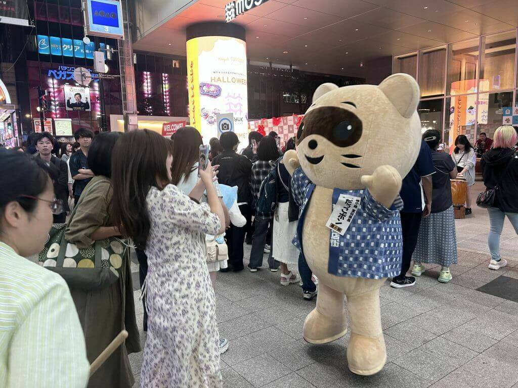 モユクサッポロ-「Enjoy TANUKI KOJI！」　春節時期プロモーション