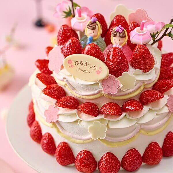 きのとやの『苺のプレシャスひなまつり』