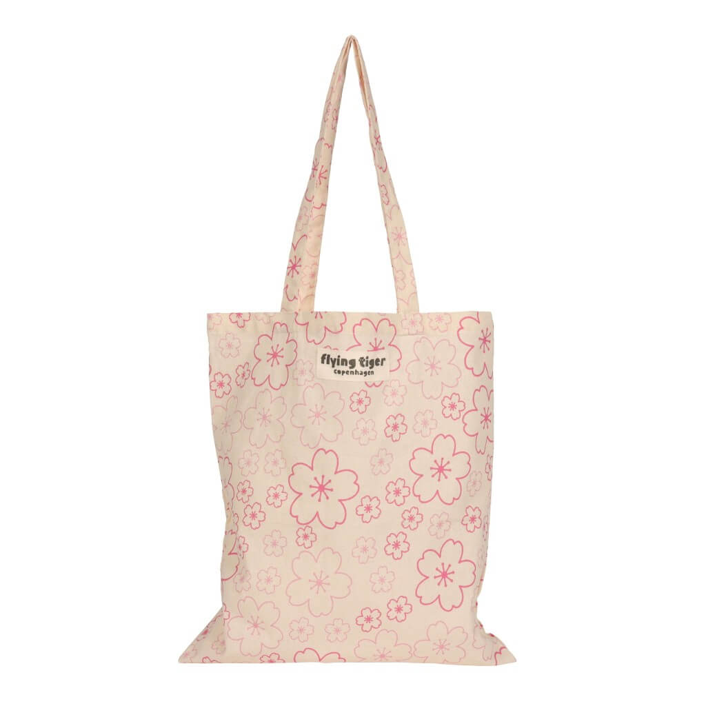 Flying Tiger Copenhagen(フライングタイガー)の『さくらシリーズ2026』-トートバッグ
