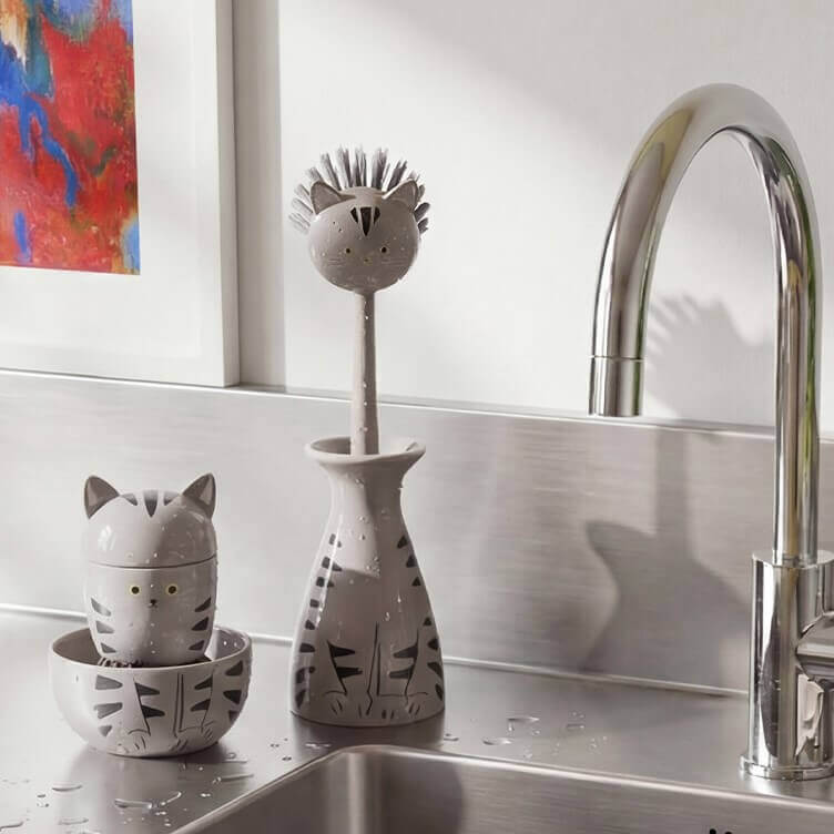 Flying Tiger Copenhagen(フライングタイガー)の『お掃除グッズ』-ディッシュブラシ