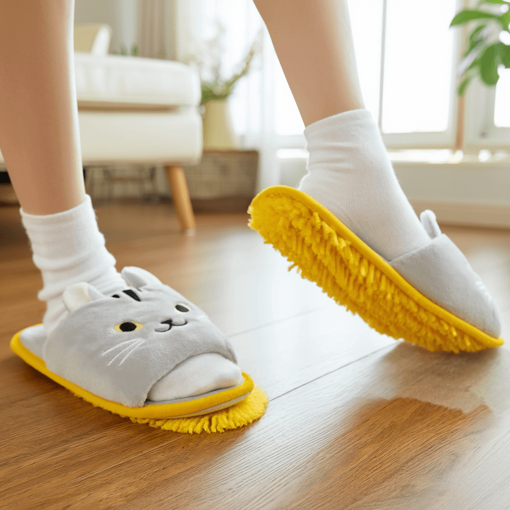 Flying Tiger Copenhagen(フライングタイガー)の『お掃除グッズ』-おそうじスリッパ