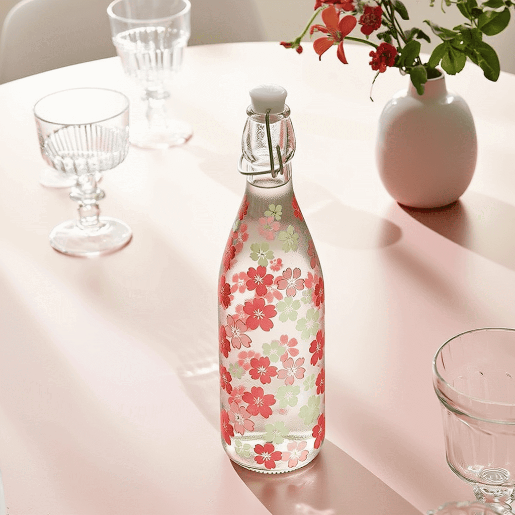 Flying Tiger Copenhagen(フライングタイガー)の『さくらシリーズ2026』-ドリンクボトル