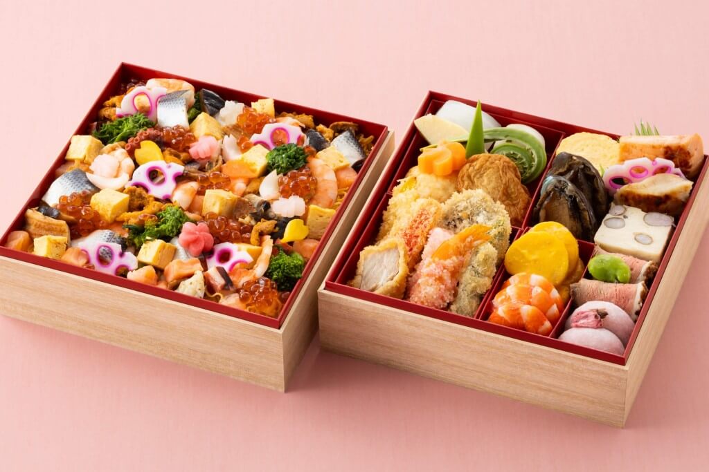 札幌グランドホテルの『ひなまつりプラン2026』-ひなまつり二段重
