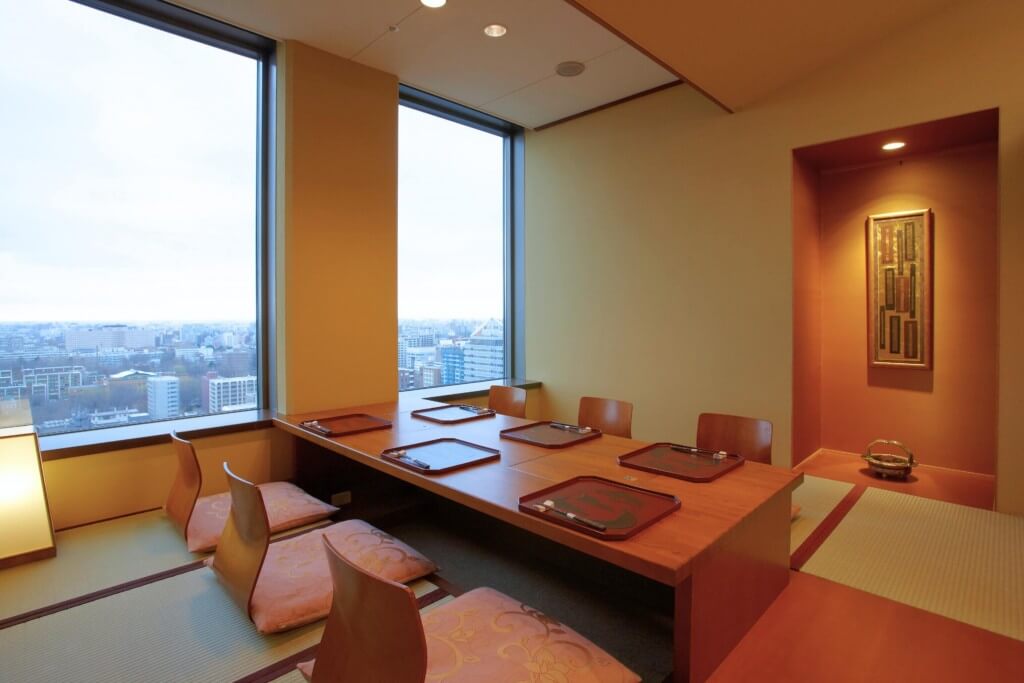 京王プラザホテル札幌 22階予約制個室和食〈みやま〉