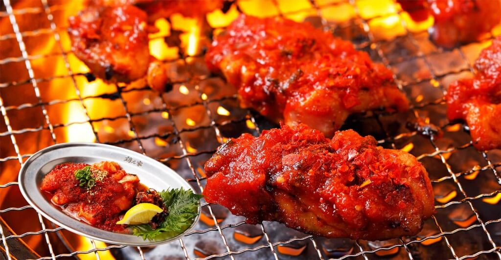 とりやき酒場 鶏ん家の『ヤンニョムカルビ』