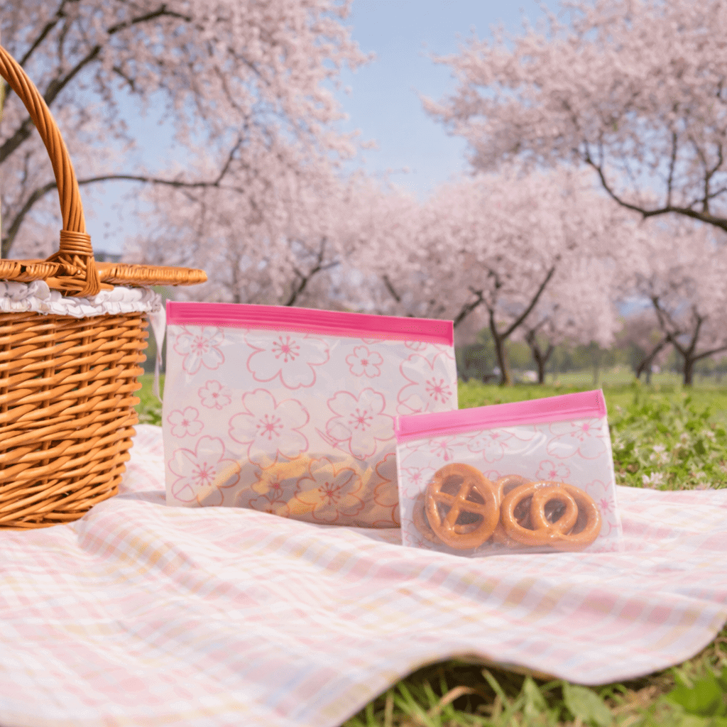 Flying Tiger Copenhagen(フライングタイガー)の『さくらシリーズ2026』-フードバッグ