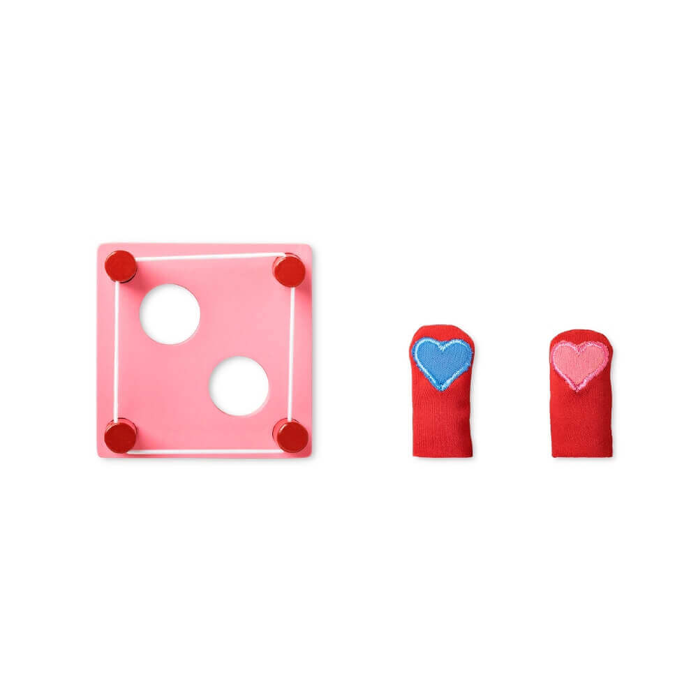 Flying Tiger Copenhagen(フライングタイガー)の『ナニコレ商品＞』-フィンガーレスリング(LOVE)