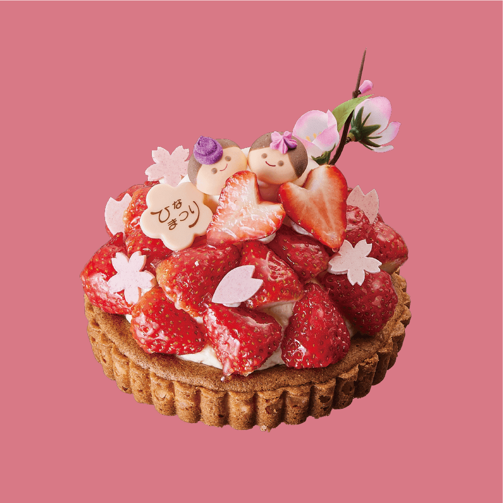 きのとやの『ひなまつりいちごタルト』