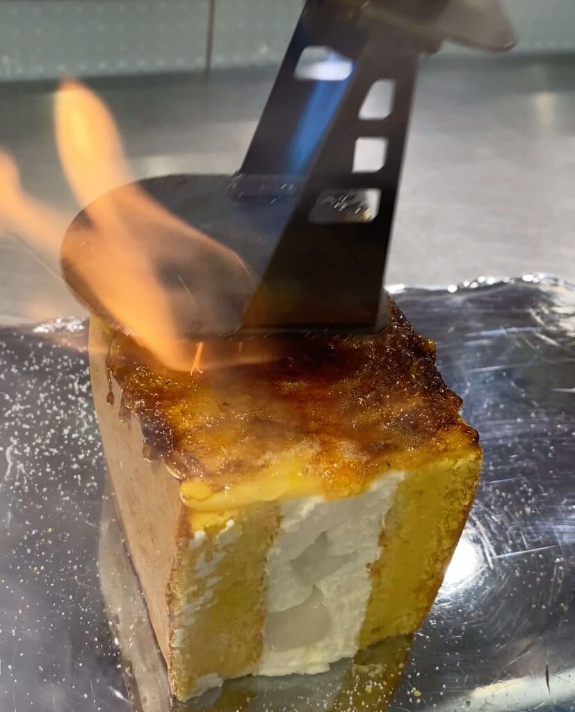 もりもと イオンモール札幌発寒店の『カリッと！練乳ブリュレサンド』