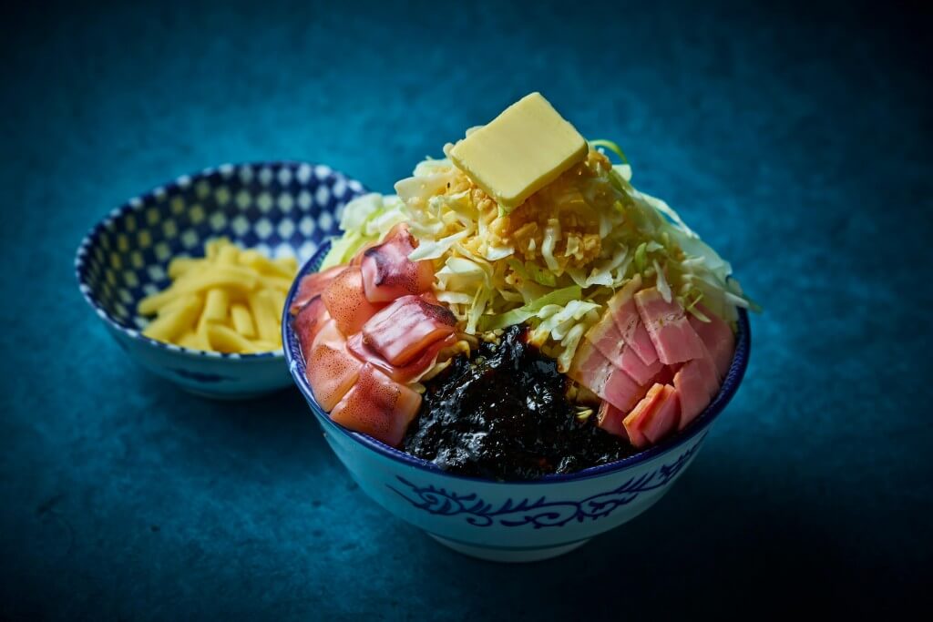 どてっぱんの『元祖イカ墨クリームリゾット【フルサイズ】』