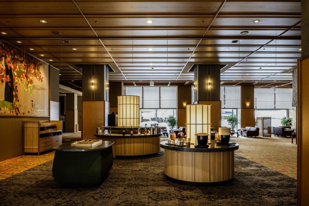 定山渓 花もみじの『フリーフロー・ラウンジ』