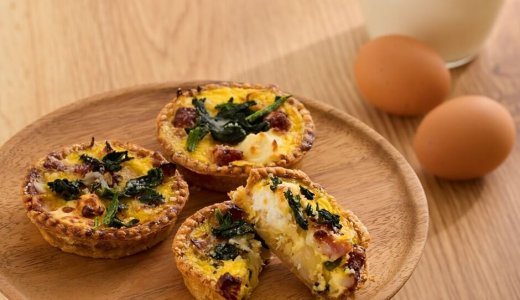 きのとやから直営農場で育てたこだわりの平飼いたまごと放牧牛乳使用『おいしいたまごと牛乳のキッシュ』が4月20日(月)より店舗限定で発売！