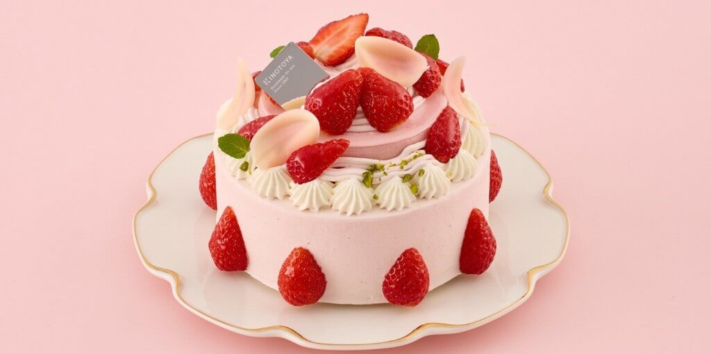 きのとやの『きのとやのケーキの宅配(サブスク)』-春苺のデコレーション