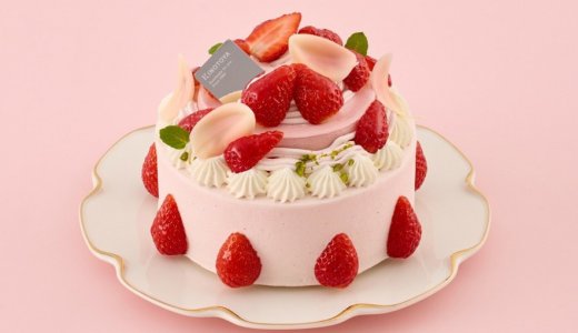 きのとやから春のお祝いに旬の苺が華やぐ春色ケーキ『春苺のデコレーション』が4月1日(水)より発売！