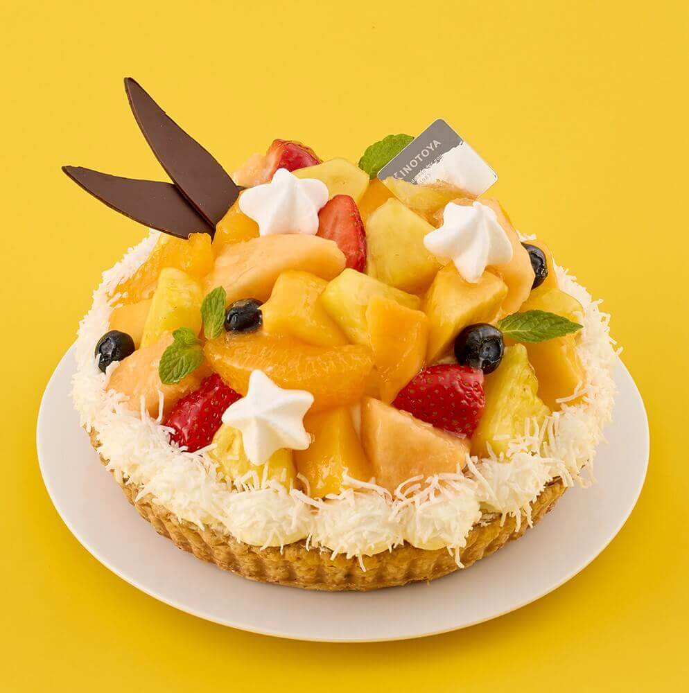 きのとやの『きのとやのケーキの宅配(サブスク)』-夏のフルーツパイタルト