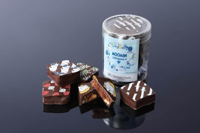 ショコラティエ マサールの『ムーミン ショコラブラウニー(ノワール／ラクテ)』