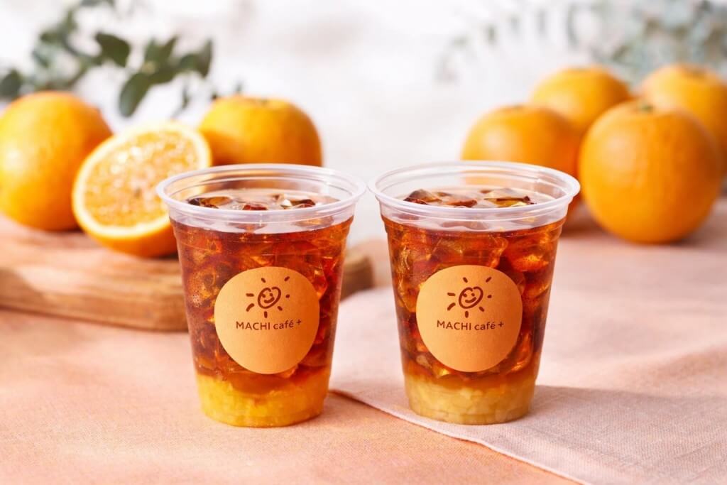 ローソン MACHI café+(マチカフェプラス)の『アイスオレンジティー』