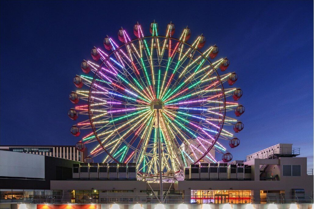 ノルベサ屋上観覧車「nORIA(ノリア)」