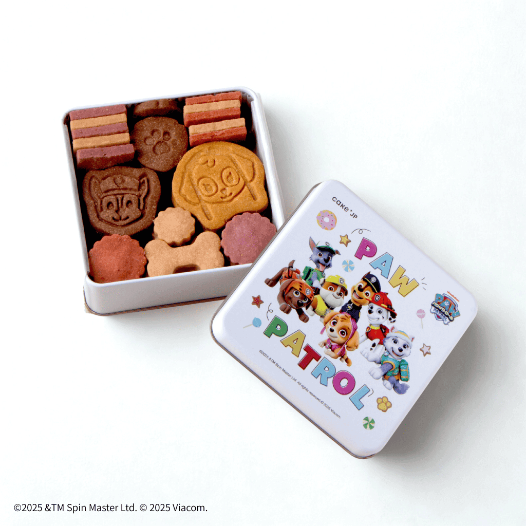 名作絵本のクッキー缶セレクション by Cake.jpの『【パウ・パトロール】クッキー缶』
