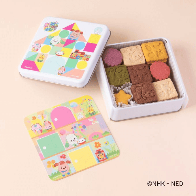 名作絵本のクッキー缶セレクション by Cake.jpの『【いないいないばあっ！】クッキー缶』