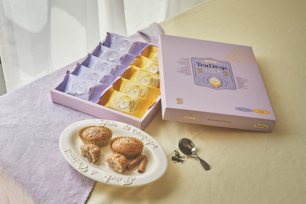 TeaDrop.(ティードロップ)の『ティーグレイスケーキ 2種詰合せ ｛アールグレイ／チャイ｝ 』