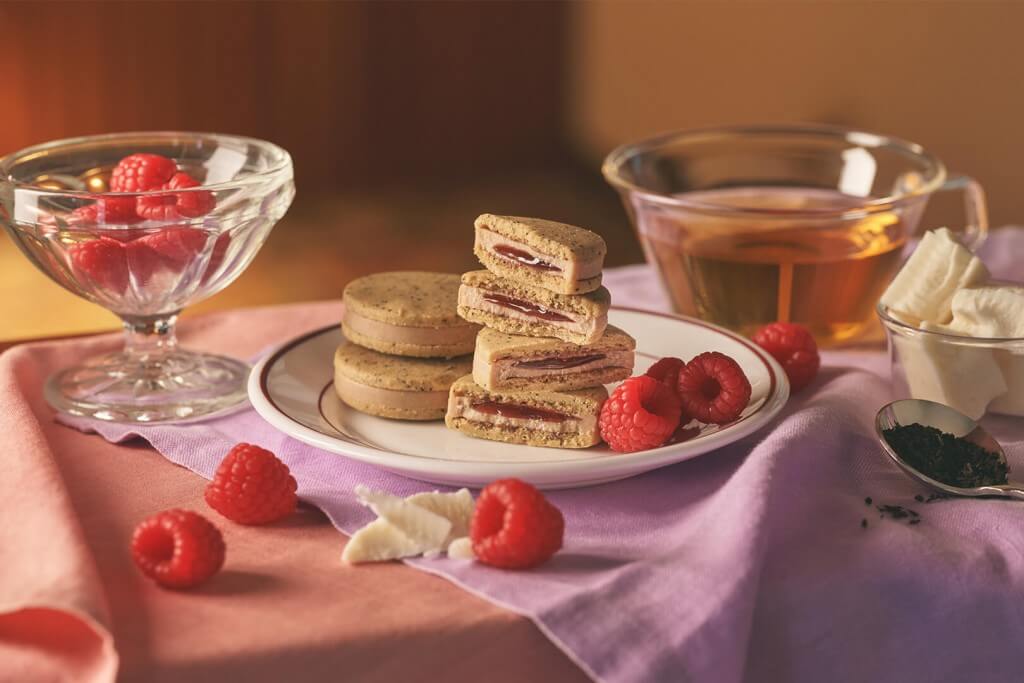 TeaDrop.(ティードロップ)の『ティーショコラサンド　｛アールグレイラズベリー｝』