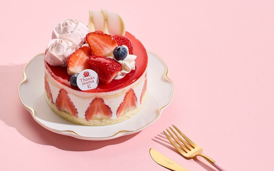 きのとやの『贅沢いちごのフラワーケーキ』