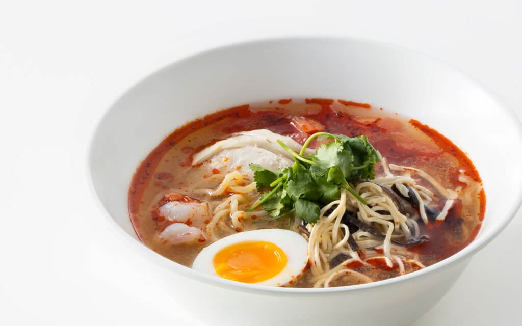 札幌グランドホテルの『冷やし酸辣湯麺』