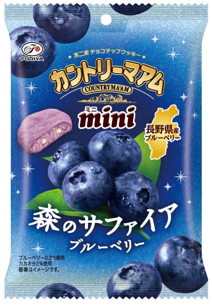 『カントリーマアムミニ(森のサファイアブルーベリー)』