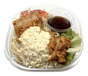 セブン‐イレブンの『北海道名物ラーメンサラダ 大盛タレザンギ』