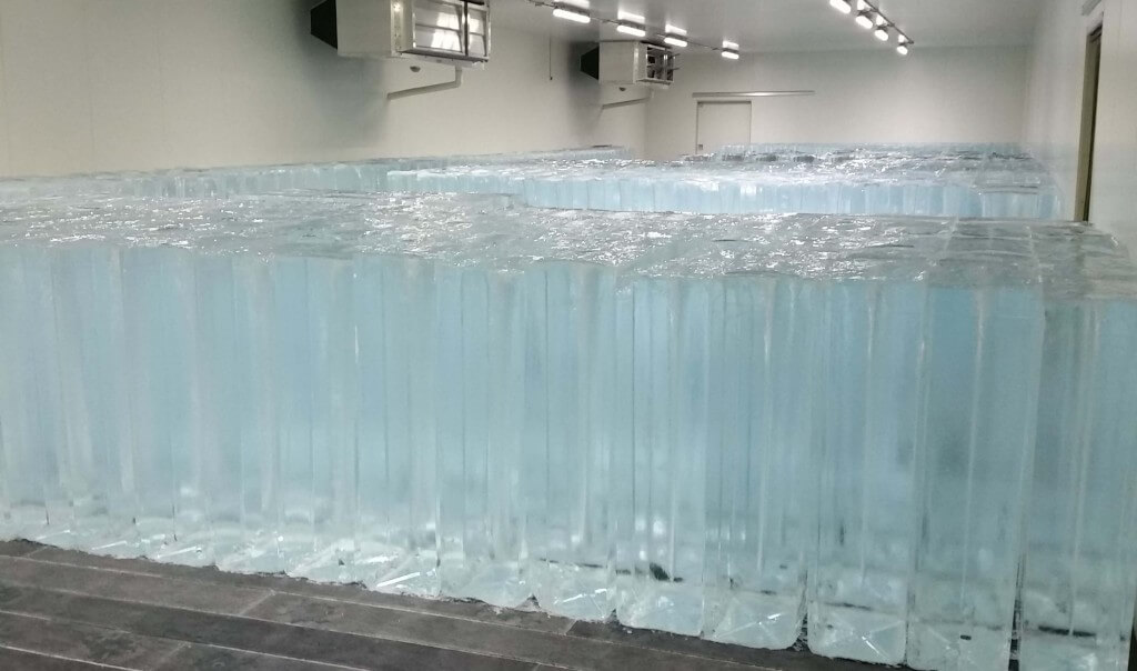 『やわもちアイス 抹茶氷』-「美里氷室」（画像提供：中勢製氷冷蔵株式会社）