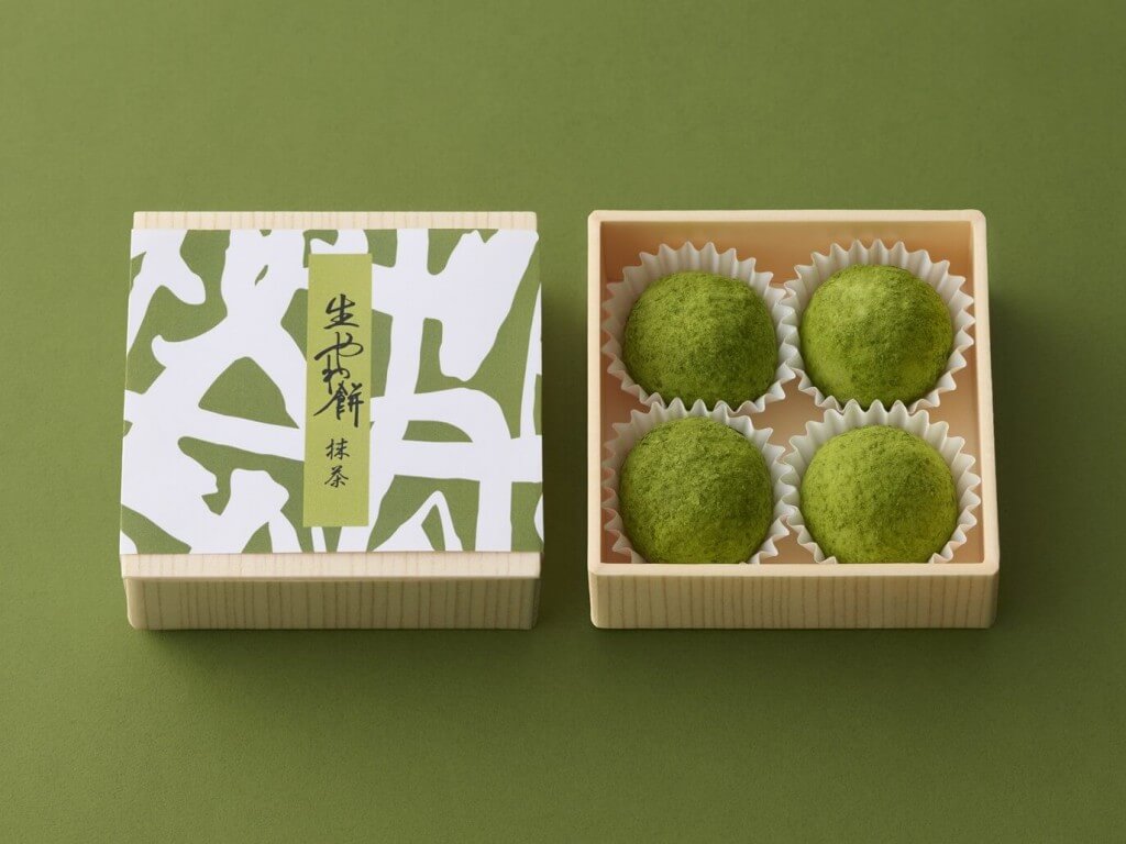 札幌千秋庵の『生やわ餅 抹茶』