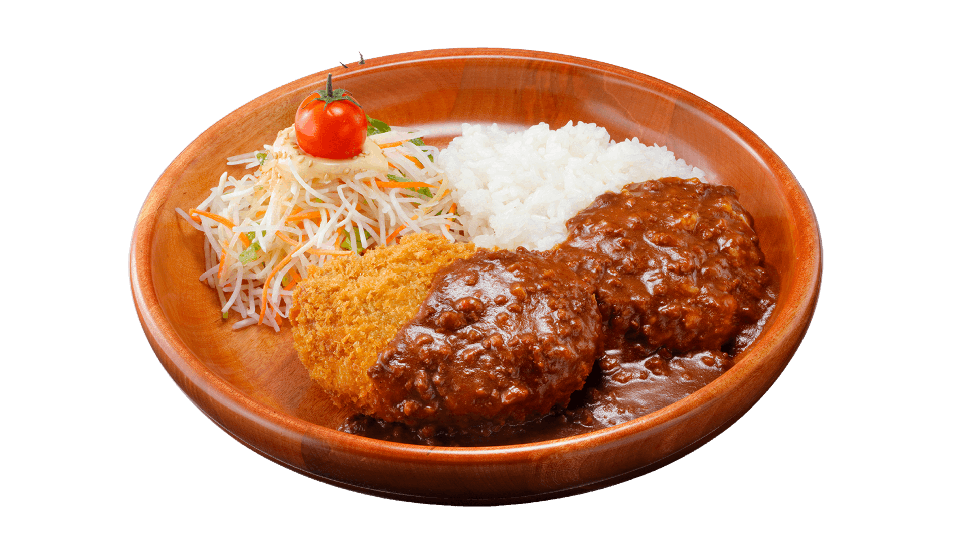 びっくりドンキーの『メンチカツカリーディッシュ』