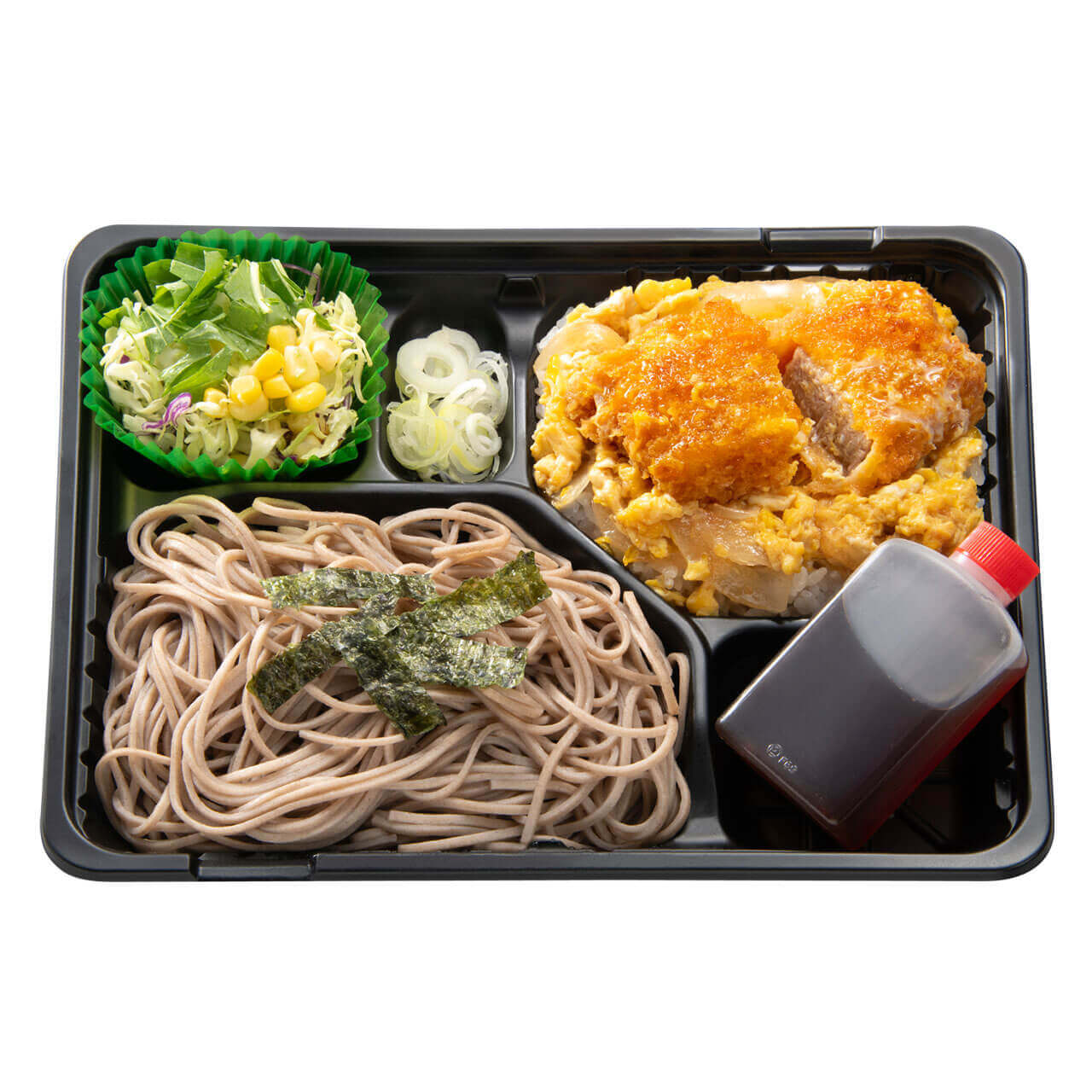 ベントス・甚兵衛の『そば弁当(カツとじ重)』