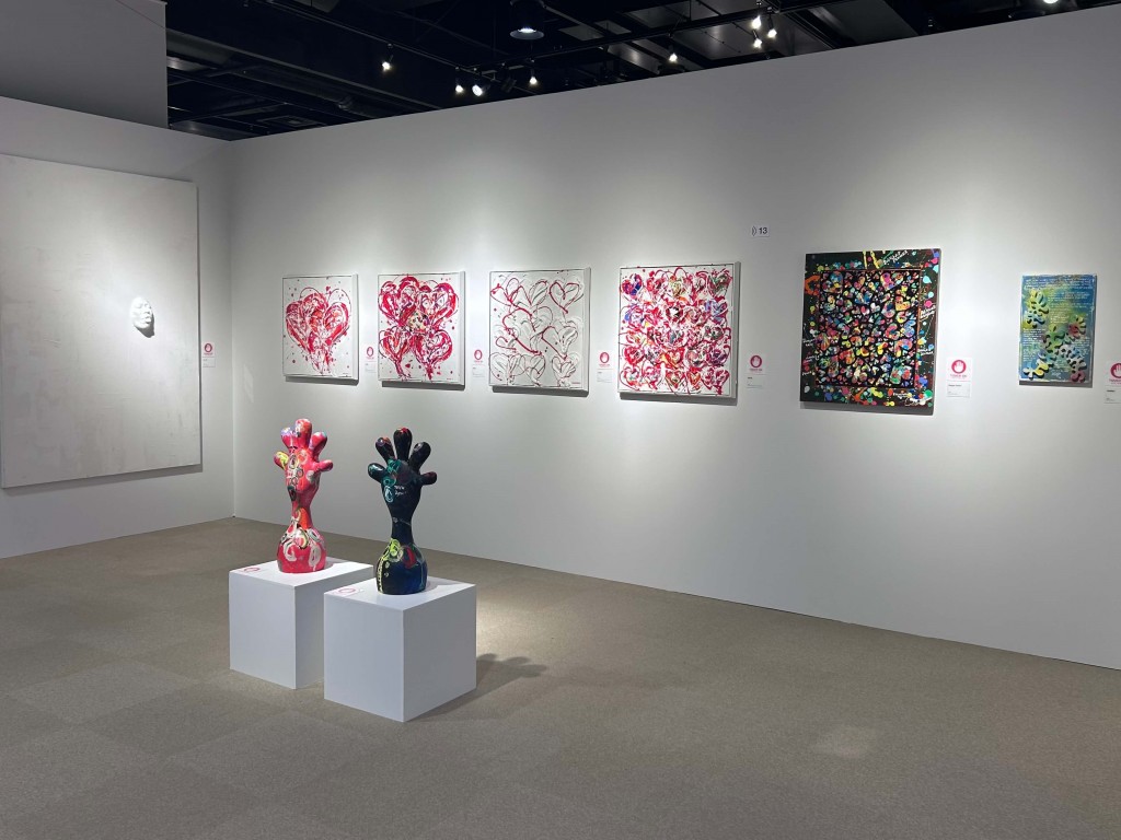 木梨憲武展－TOUCHの様子