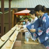 創業80周年のエルムガーデンにて『流しそうめん会席』が7月1日(水)より開催！約1,000坪の日本庭園には888個の風鈴