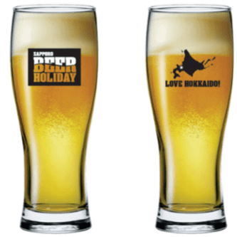 『SAPPORO BEER HOLIDAY(サッポロビアホリデー)』-オリジナルビアグラス