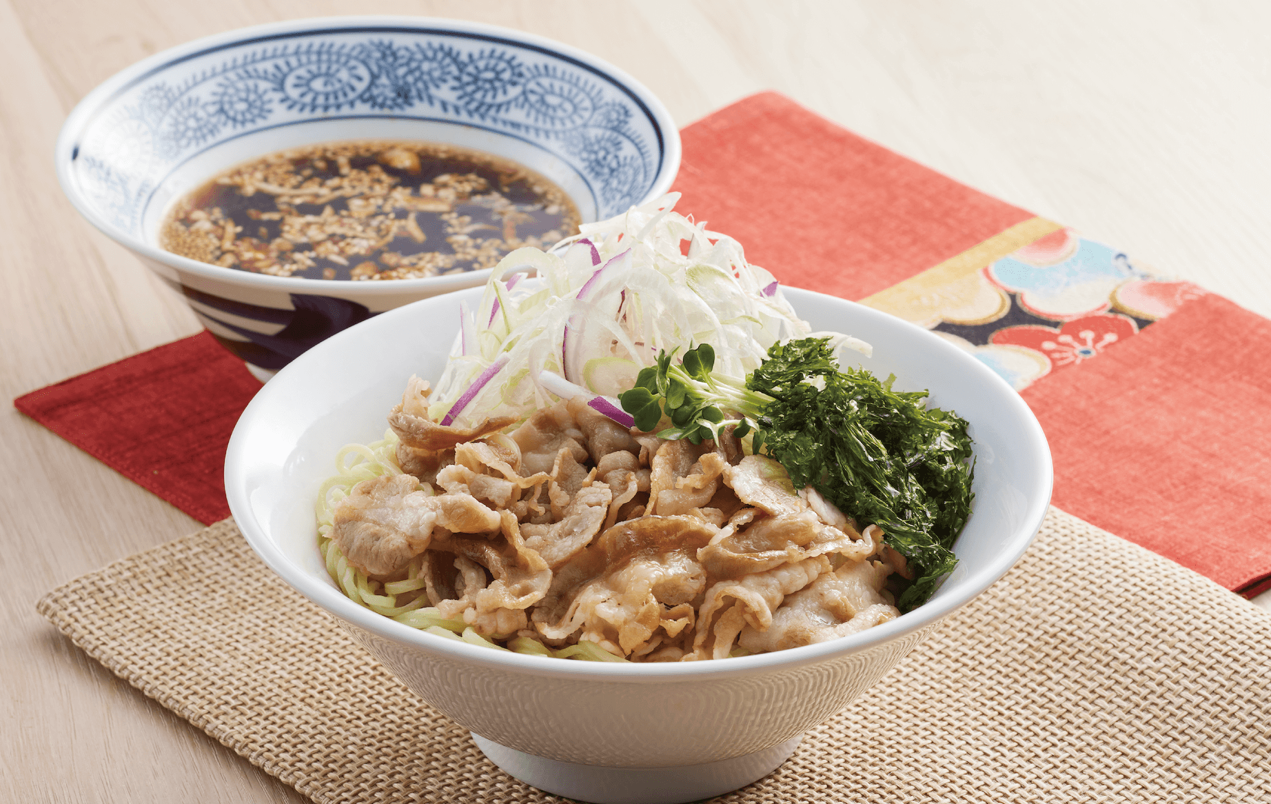 丸源ラーメンの『和風肉つけ麺』