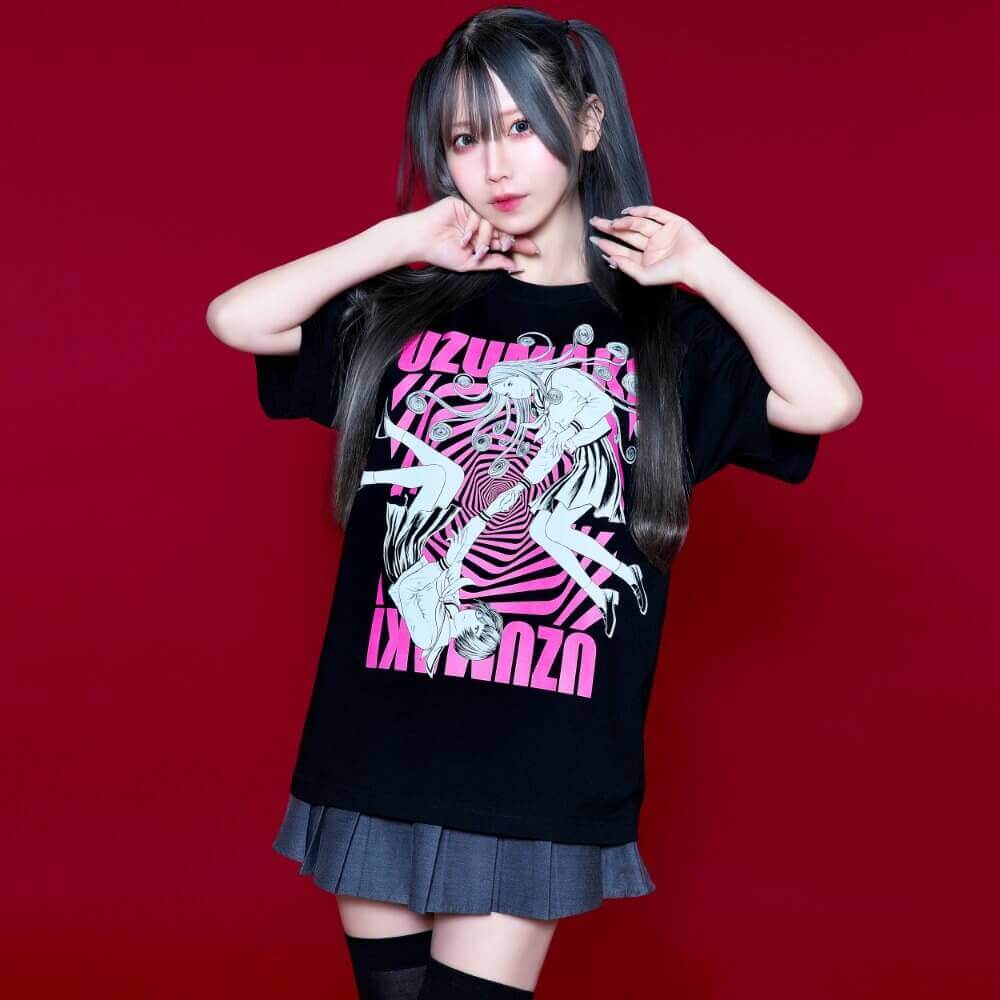 伊藤潤二 POP UP STORE -うずまき&ギョ-の『キービジュアル Tシャツ』