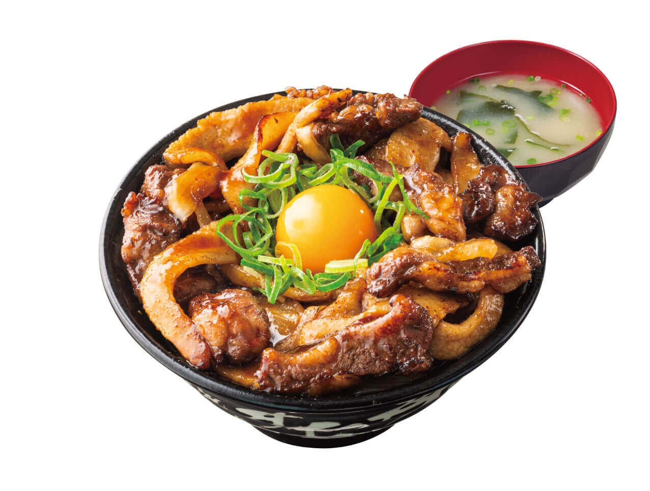 すた丼屋の『厚切りコンビすたみな焼肉丼』-『肉W盛り』2,090円(税込)